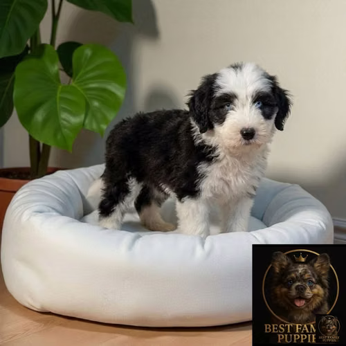 Cachoro Pastor Viejo Ingles / Old English Sheepdog disponible - Imagen 4