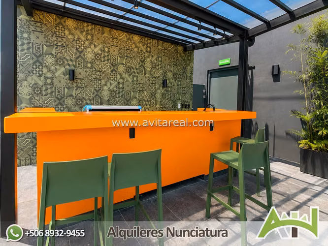 Apartamento de 2 habitaciones en La Sabana | Sky Garden | AC