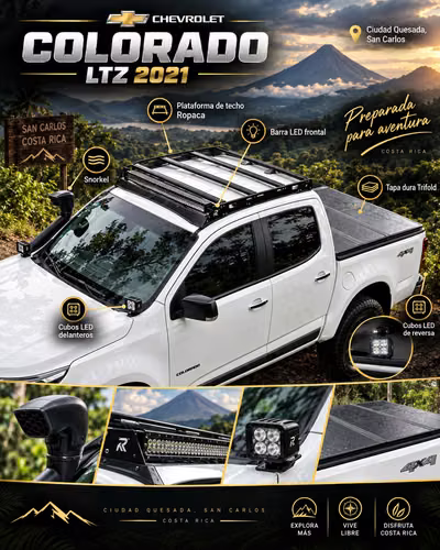 Chevrolet Colorado LTZ 2021 Automático 4x4