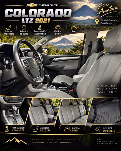 Chevrolet Colorado LTZ 2021 Automático 4x4