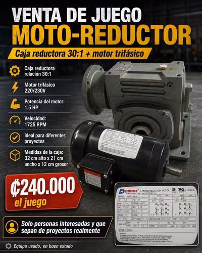 Moto- reducer