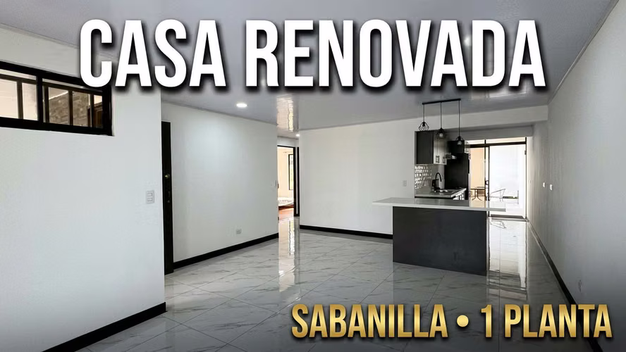 VENTA CASA DE UN NIVEL RENOVADA EN SABANILLA DE MONTES DE OCA CERCA DEL COLEGIO METODISTA  - Imagen 2