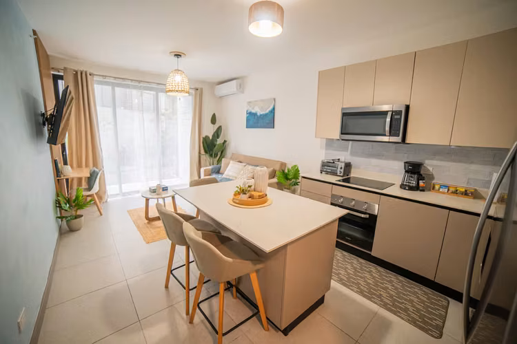 Se vende apartamento amueblado en Nucleo Sabana 