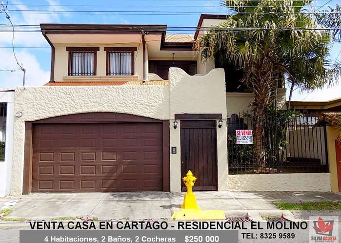 VENTA DE CASA EN CARTAGO RESIDENCIAL EL MOLINO