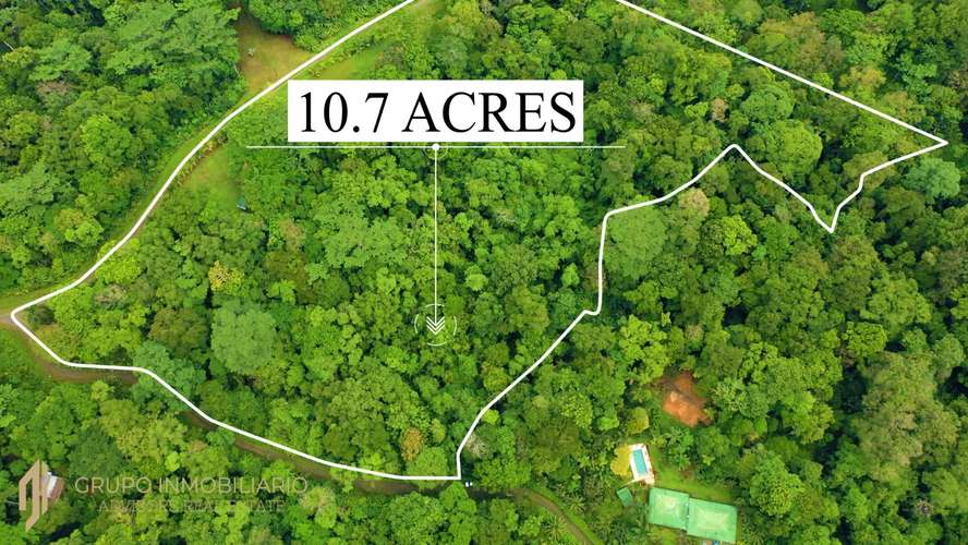 Finca Privada de 4.34 Hectáreas con Pozo, Electricidad y a pocos minutos de Puerto Viejo