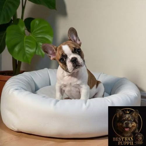 Cachorro Bulldog Francés Negro/Atigrado/Bicolor/Beige / French Bulldog Black/Brindle/Bicolor/Fawn disponible