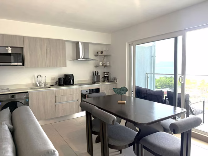 Rental Apartment beach view furnished in Jacó, Garabito (MV)