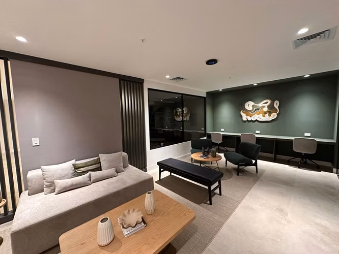 Apartamento en alquiler, en condominio Parkwood, con linea blanca incluida. Nunciatura, San Jose.  - Imagen 11