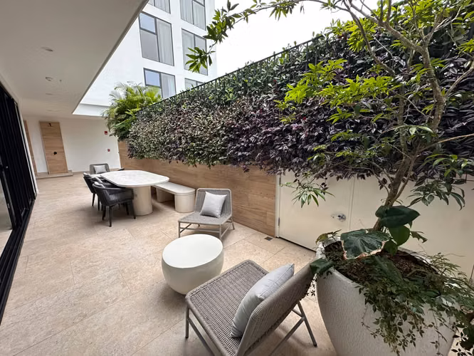 Apartamento en alquiler, en condominio Parkwood, con linea blanca incluida. Nunciatura, San Jose.  - Imagen 14