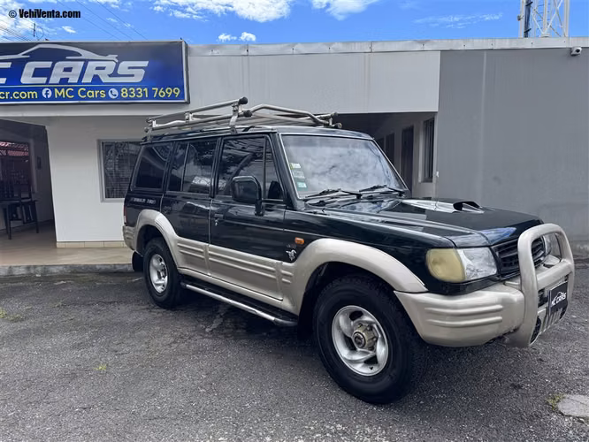 HYUNDAI GALLOPER 2000 MANUAL DIESEL VERDE