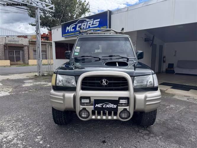 HYUNDAI GALLOPER 2000 MANUAL DIESEL VERDE