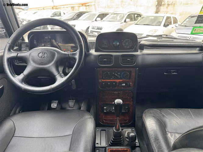 HYUNDAI GALLOPER 2000 MANUAL DIESEL VERDE