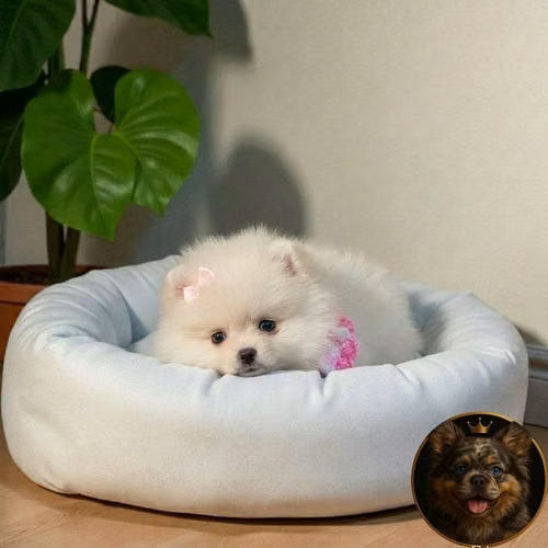 Cachorro POMERANIAN CARA DE OSO disponible - Imagen 5