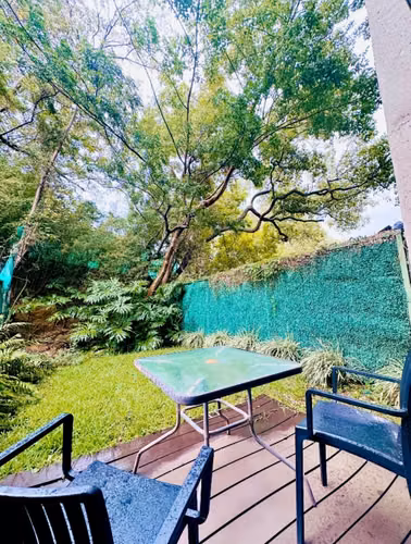  ALQUILO APT TIPO LOFT AMUEBLADO CON JARDÍN PRIVADO 
