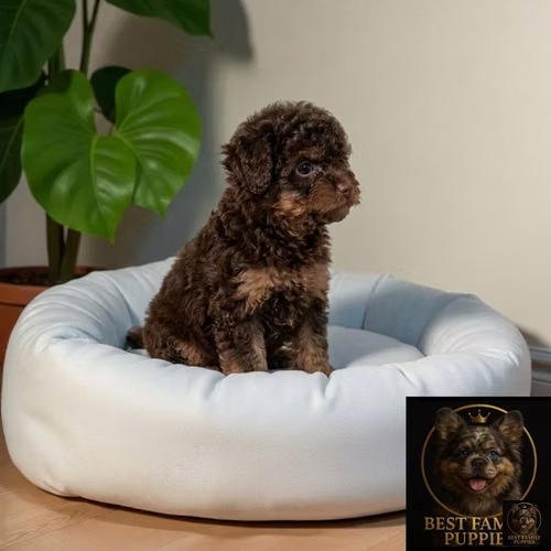 Cachorro FRENCH POODLE CHOCOLATE MINIATURA disponible - Imagen 8