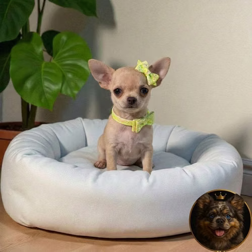 Cachorro CHIHUAHUA CABEZA DE MANZANA TRADICIONAL disponible - Imagen 8