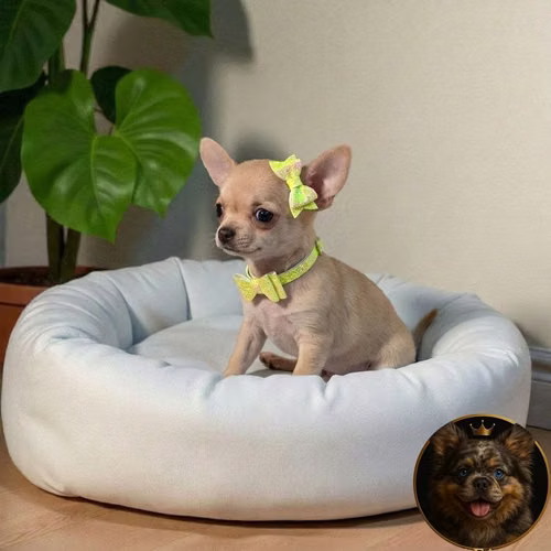 Cachorro CHIHUAHUA CABEZA DE MANZANA TRADICIONAL disponible - Imagen 9