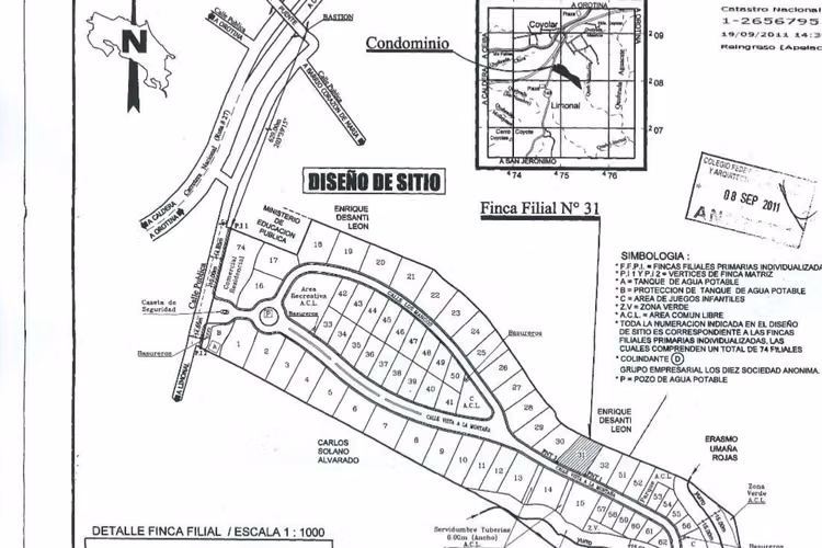 VENTA LOTE RESIDENCIAL, CONDOMINIO BOSQUES DEL SOL, COYOLAR, OROTINA (FAU)  - Imagen 12