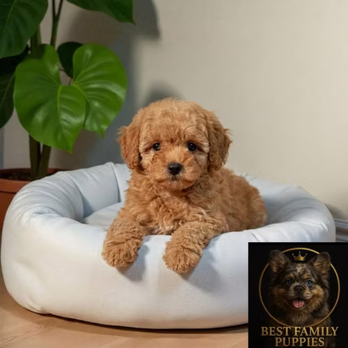 Cachorro FRENCH POODLE APRICOT MINIATURA disponible
