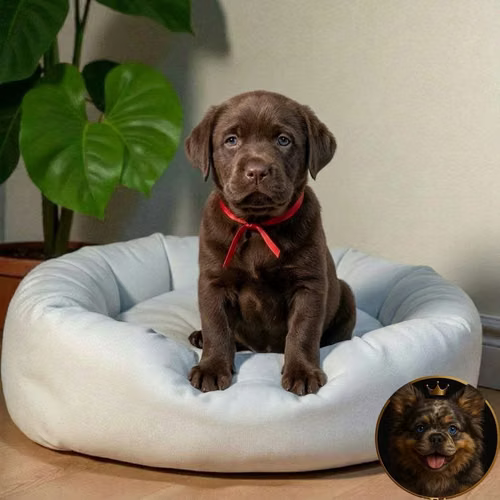 Cachorro LABRADOR RETRIEVIER CHOCOLATE LINEA AMERICANA disponible - Imagen 9