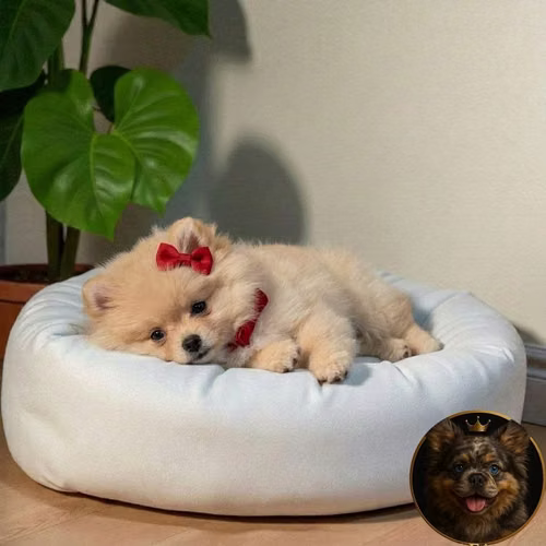 Cachorro POMERANIAN CARA DE OSO disponible - Imagen 8