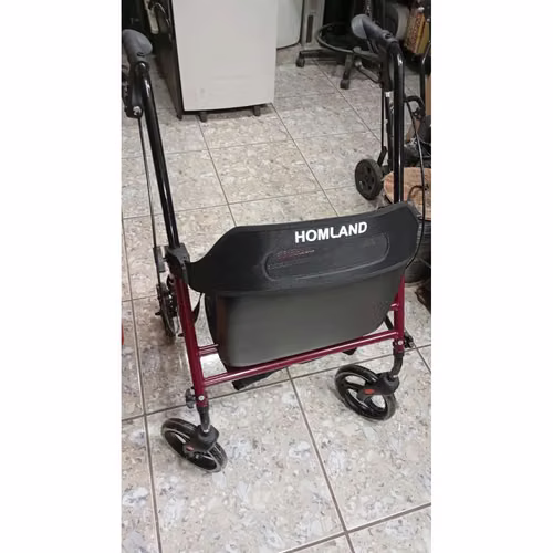andadera de 4 ruedas y asiento silla adulto mayor lesión discapacidad nuevo cod6525 asch
