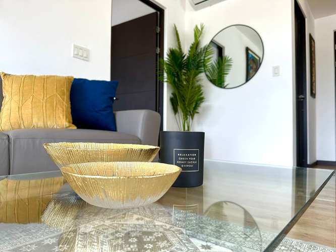 SE ALQUILA EXCLUSIVO APARTAMENTO EN LA SABANA, COMPLETAMENTE AMOBLADO