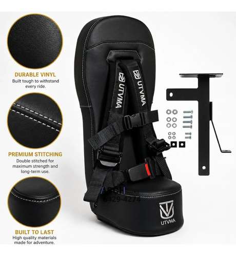ASIENTO INFANTIL BUMP SEAT UTV CAN-AM MAVERICK / COMMANDER – UTVMA ASCH