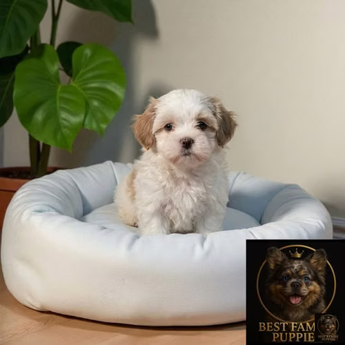 Cachorro Pequinés Maltés / Pekingese Maltese Mix disponible - Imagen 9