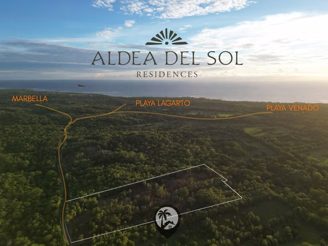 Lotes en venta cerca de Playa Venado y Lagarto