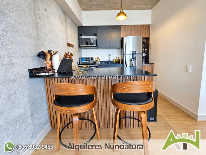 Apartamento amueblado de 1 habitación | Babylon | AC