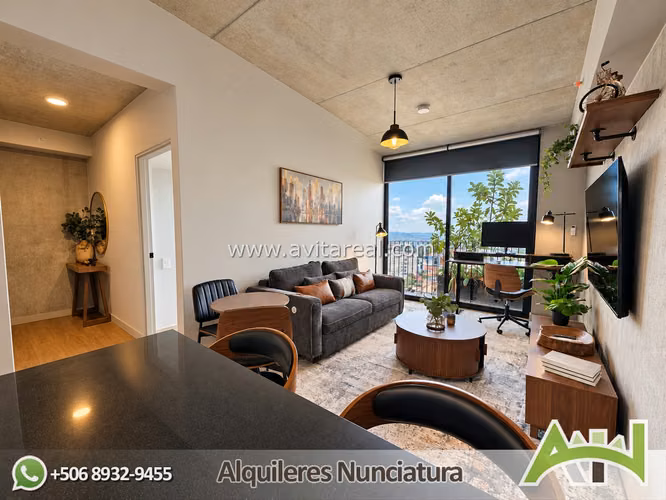 Apartamento amueblado de 1 habitación | Babylon | AC