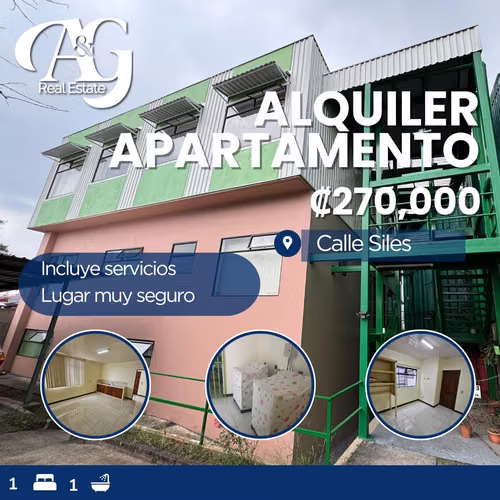 Alquiler Apartamento Calle Siles. AMO149