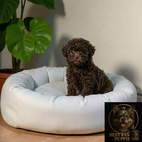 Cachorro FRENCH POODLE CHOCOLATE MINIATURA disponible - Imagen 7