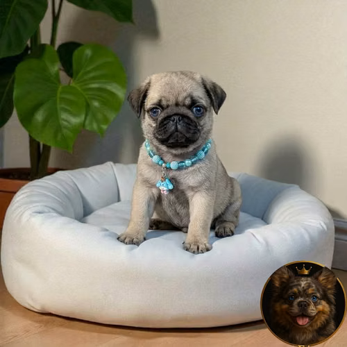 Cachorro PUG disponible - Imagen 2