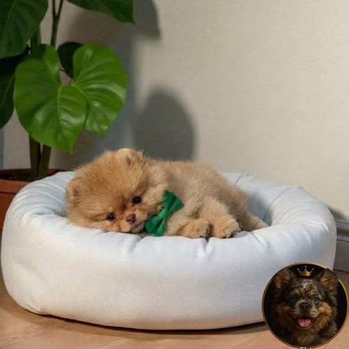 Cachorro POMERANIAN CARA DE OSO disponible - Imagen 3
