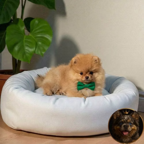 Cachorro POMERANIAN CARA DE OSO disponible - Imagen 2
