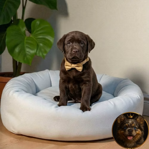 Cachorro LABRADOR RETRIEVIER CHOCOLATE LINEA AMERICANA disponible - Imagen 4