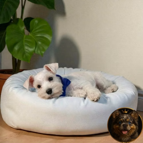 Cachorro Schnauzer Blanco y Black Silver / Miniature Schnauzer White and Black Silver disponible