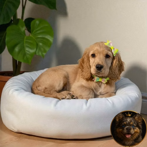 Cachorro Cocker Spaniel Ingles Beige Tradicional / English Cocker Spaniel Buff disponible - Imagen 3
