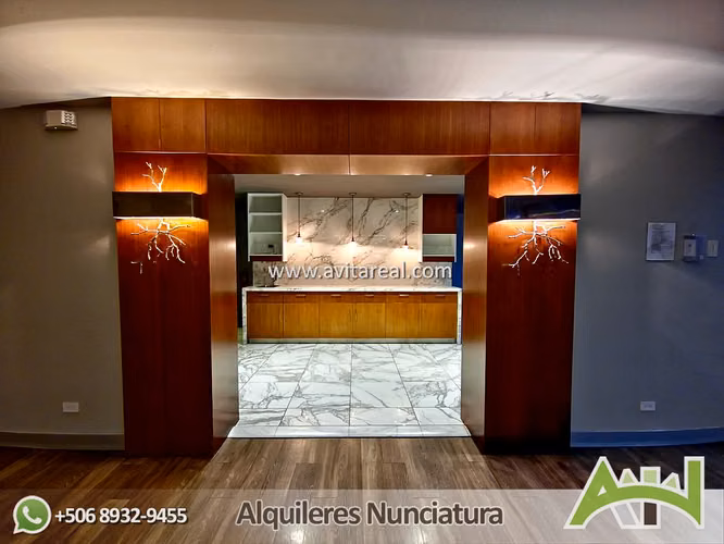 Apartamento amueblado de 1 habitacion en QBO