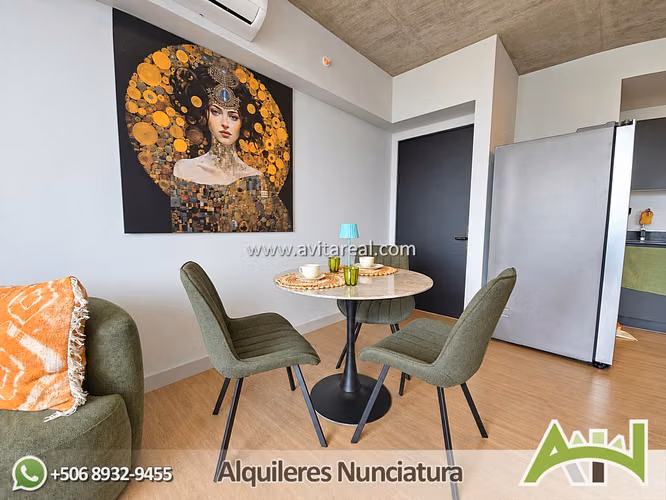 Apartamento amueblado | Babylon piso alto