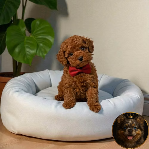 Cachorro FRENCH POODLE RED MINIATURA disponible - Imagen 2