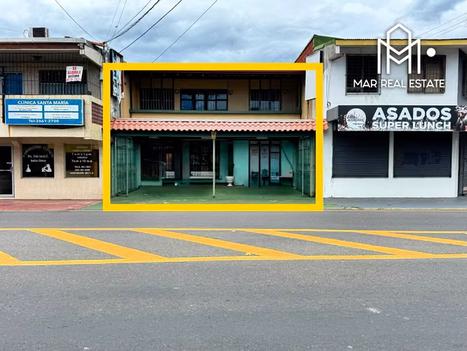 Venta Local Comercial Dos Pisos Avenida Central Puntarenas - Imagen 1