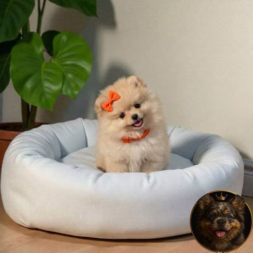 Cachorro POMERANIAN CARA DE OSO disponible - Imagen 9