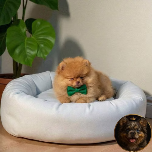 Cachorro POMERANIAN CARA DE OSO disponible