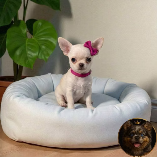 Cachorro CHIHUAHUA CABEZA DE MANZANA TRADICIONAL disponible - Imagen 8