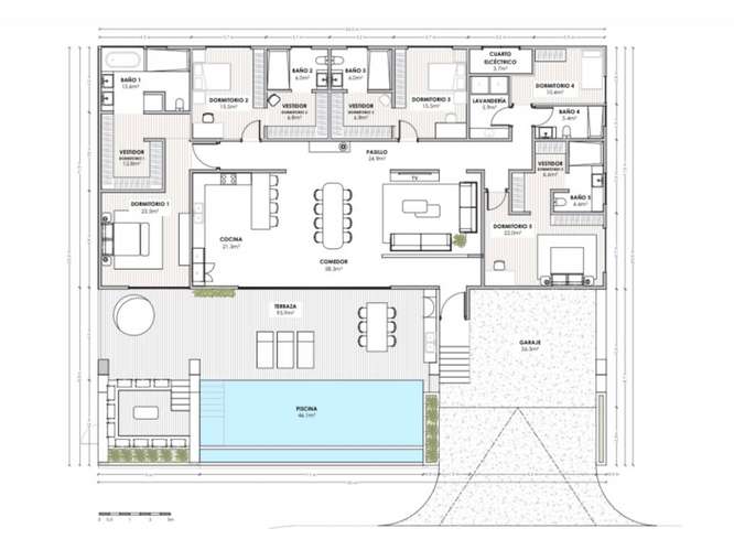 Villa de ensueño en Los Reyes con piscina privada - Imagen 9