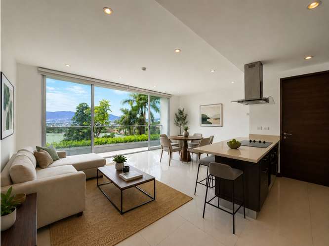 Apartamento con Hermosa Vista en Bosques de Escazú (inversión) - Imagen 1