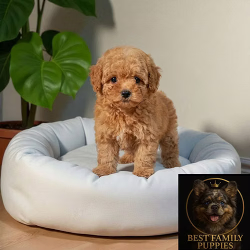 Cachorro FRENCH POODLE APRICOT MINIATURA disponible - Imagen 9